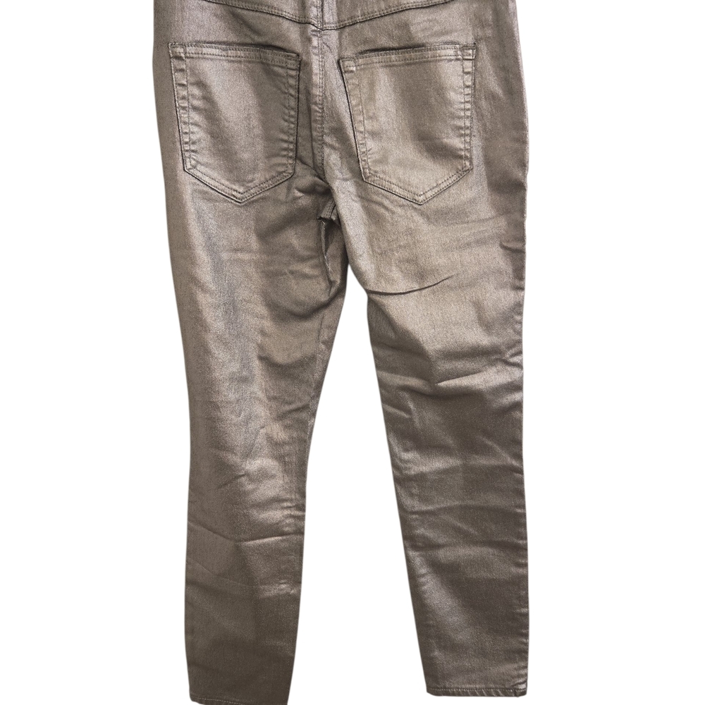 Juicy Couture Silver Comfy Elastic Waist Drawstring Jogger Pants Sz 2. - Picture 4 of 11